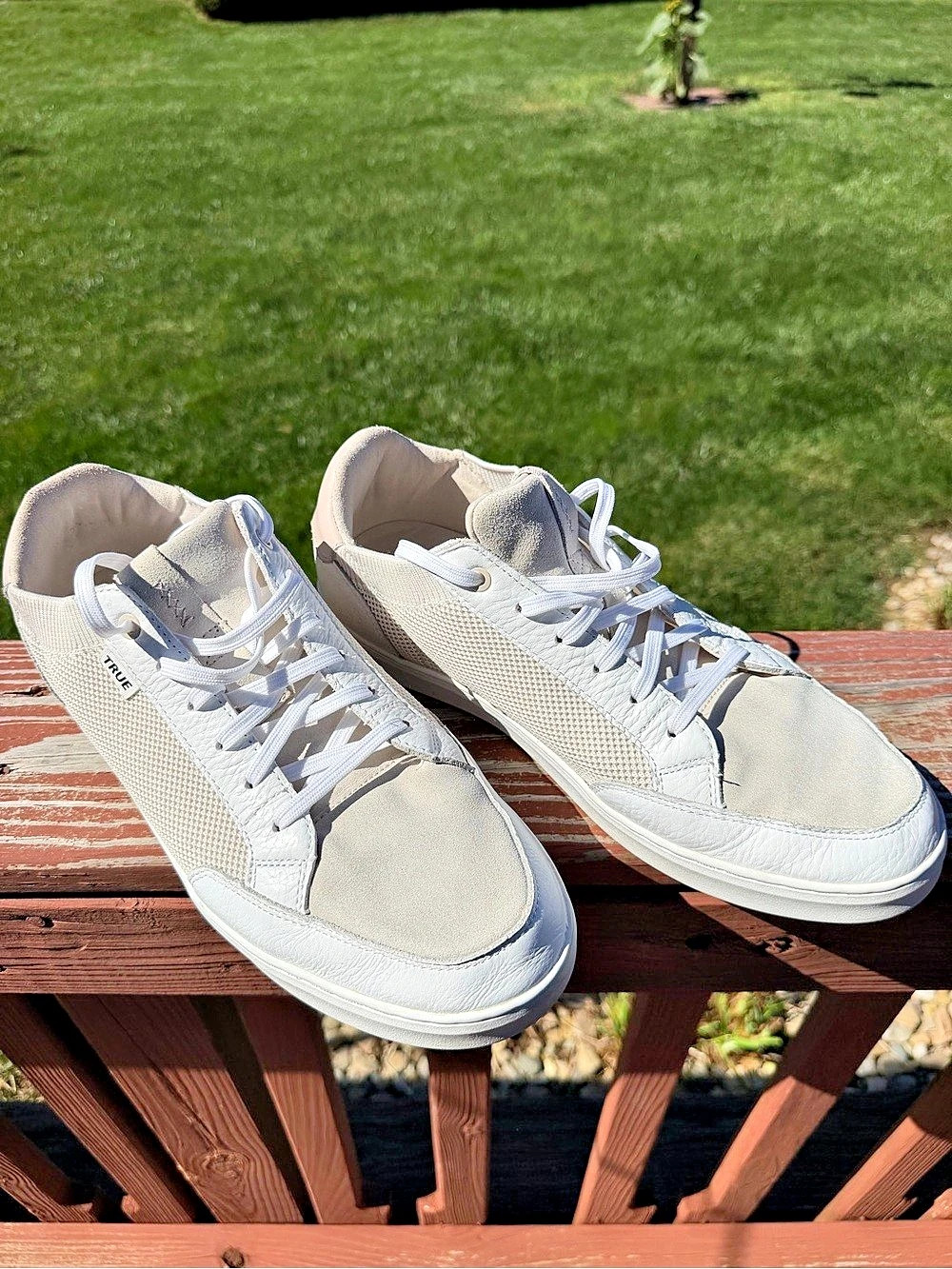 True Linkswear FS-02 Men's Golf White/Beige US 12 White